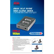 Док-станция SSD AgeStar 31CBNV2C
