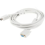 Кабель-удлинитель Ningbo VGA (m) VGA (f) 3м феррит.кольца серый