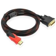 Кабель Premier HDMI (m) DVI-D (m) 1.5м (PCB582-1.5) черный