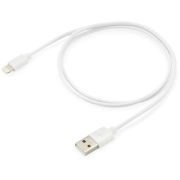 Кабель Buro BHP LIGHTNING 0.8 USB (m)-Lightning (m) 0.8м белый
