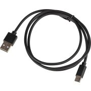 Кабель USB (m)-USB Type-C (m) 1м черный