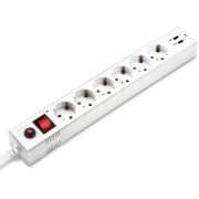Сетевой фильтр Buro BU-SP3_USB_2A-W