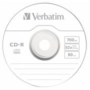 Диск CD-R Verbatim 700Mb 52x bulk (10шт) (43725)