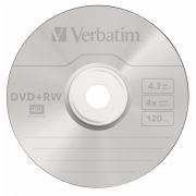Диск DVD+RW Verbatim 4.7Gb 4x Cake Box (10шт) (43488)