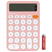 Калькулятор настольный Deli EM124PINK