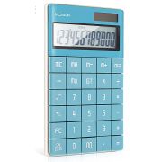 Калькулятор настольный Deli Nusign ENS041blue
