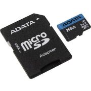 Флеш карта microSDXC 256GB A-Data AUSDX256GUICL10A1-RA1