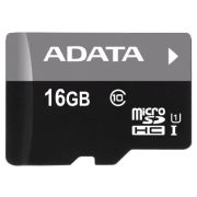 Флеш карта microSDHC 16GB A-Data AUSDH16GUICL10-RA1