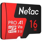 Флеш карта microSDHC 16GB Netac NT02P500PRO-016G-S