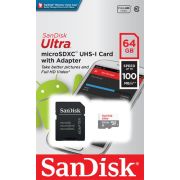 Флеш карта microSDXC 64GB Sandisk SDSQUNR-064G-GN3MA