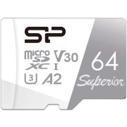 Флеш карта microSDXC 64GB Silicon Power SP064GBSTXDA2V20SP