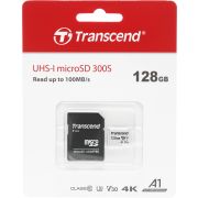 Флеш карта microSDXC 128GB Transcend TS128GUSD300S-A