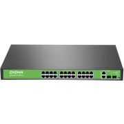 Коммутатор Digma DSP224F-2C-R400