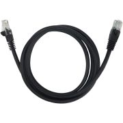 Патч-корд Buro UTP 4 пары cat.5E CCA molded 1.5м черный RJ-45 (m)-RJ-45 (m)