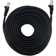 Патч-корд Buro UTP 4 пары cat.5E CCA molded 25м черный RJ-45 (m)-RJ-45 (m)