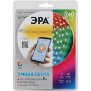 Умная светодиодная лента Эра 5050-30-RGB-IP65-Wifi-5m (12V)