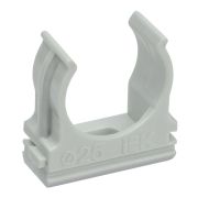 Держатель d25mm IEK CTA10D-CF25-K41-100-PCS (упак.:100шт) серый
