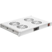 Модуль вентиляторный NTSS (NTSS-FAN4/19T) 4 вент. с термостатом с контроллером серый (упак.:1шт)