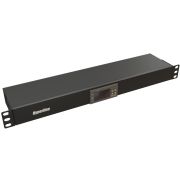 Панель Hyperline TMP-230V/2W-RAL9004 дл.482.5мм шир.100мм выс.44.5мм 1U черный (упак.:1шт)
