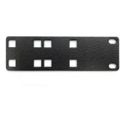 Кронштейн Hyperline PMV1-RAL9005 дл.141.2мм шир.44мм черный (упак.:2шт)