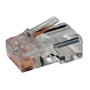Коннектор Hyperline (PLUG-8P8C-U-C5-100) UTP кат.5e RJ45 прозрачный (упак.:100шт)
