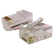 Коннектор Lanmaster (TWT-PL45-8P8C-6) UTP кат.6 RJ45 прозрачный (упак.:100шт)