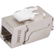Модуль Hyperline KJ9-8P8C-C6A-90-SH-F информ. KeystoneRJ45 кат.6A бел.
