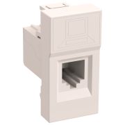Розетка IEK CKK-40D-RI1-K01 45x45RJ45 1 кат.5E UTP бел. (упак.:1шт)