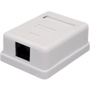 Розетка Suprlan 10-0355 информ.RJ45 кат.6 U/UTP черн.