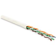Кабель информационный Hyperline UUTP4-C5E-P24-IN-LSZH-WH-100 кат.5E U/UTP 4X2X24AWG LSZH внутренний 100м белый