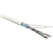 Кабель информационный Hyperline FUTP4-C5E-P26-IN-LSZH-WH-100 кат.5E F/UTP 4X2X26AWG LSZH внутренний 100м белый