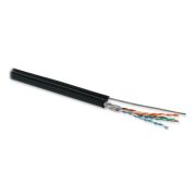 Кабель информационный Hyperline UUTP4-C5E-S24-2SW-OUT-PE-BK-500