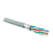 Кабель информационный Hyperline UFTP4-C6-S23-IN-LSZH-GY-500 кат.6 U/FTP 4 пары 23AWG LSZH внутренний 500м серый