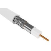 Кабель коаксиальный ITK CC1-R6F1-111-100-G RG-6 FTP 75Om PVC внутренний 100м белый