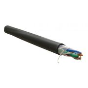 Кабель информационный WRline WR-UTP-4P-C5E-PE-BK кат.5E UTP 4 пары 24AWG PE внешний 305м черный