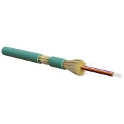 Кабель магистральный Hyperline FO-DT-IN-503-12-LSZH-AQ 12x50/125 OM3 внутр. плотный буфер LSZH 1м