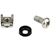 Винт Hyperline CNS-M6-16 с гайкой с шайбой (упак.:1шт)