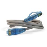 Патч-корд Hyperline PC-LPM-UTP-RJ45-RJ45-C6-0.3M-LSZH-GY