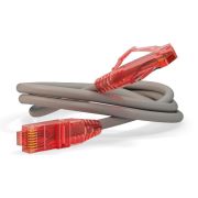 Патч-корд Hyperline PC-LPM-UTP-RJ45-RJ45-C5E-1M-LSZH-GY