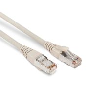 Патч-корд Hyperline PC-LPM-STP-RJ45-RJ45-C6-0.5M-LSZH-GY