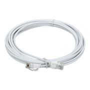 Патч-корд ITK PC08-C5EUL-5M-SL-WT UTP вилка RJ-45-вилка RJ-45 кат.5е 5м белый LSZH (уп.:1шт)