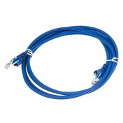 Патч-корд Lanmaster LAN-PC45/S6A-2.0-BL FTP RJ-45 вил.-вилка RJ-45 кат.6A 2м синий LSZH (уп.:1шт)