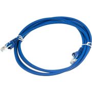 Патч-корд Lanmaster LAN-PC45/U5E-2.0-BL UTP RJ-45 вил.-вилка RJ-45 кат.5E 2м синий LSZH (уп.:1шт)