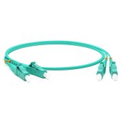 Патч-корд Hyperline FC-D2-503-LC/PR-LC/PR-H-2M-LSZH-AQ