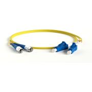 Патч-корд Hyperline FC-D2-9-FC/UR-LC/UR-H-2M-LSZH-YL