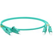 Патч-корд Hyperline FC-D2-503-LC/PR-LC/PR-H-1M-LSZH-AQ