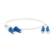 Патч-корд Hyperline FC-D2-9A1-LC/UR-LC/UR-H-1M-LSZH-WH
