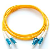 Патч-корд Lanmaster LAN-2LC-2LC/OM4-1.0 2x50/125 OM4 LC дуплекс-LC дуплекс 1м LSZH желтый