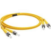 Патч-корд Lanmaster LAN-2LC-2LC/SU-3.0 2x9/125 OS1/OS2 LC дуплекс-LC дуплекс 3м LSZH оранжевый