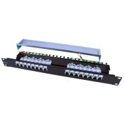 Патч-панель Hyperline PP3-19-16-8P8C-C5E-SH-110D 19